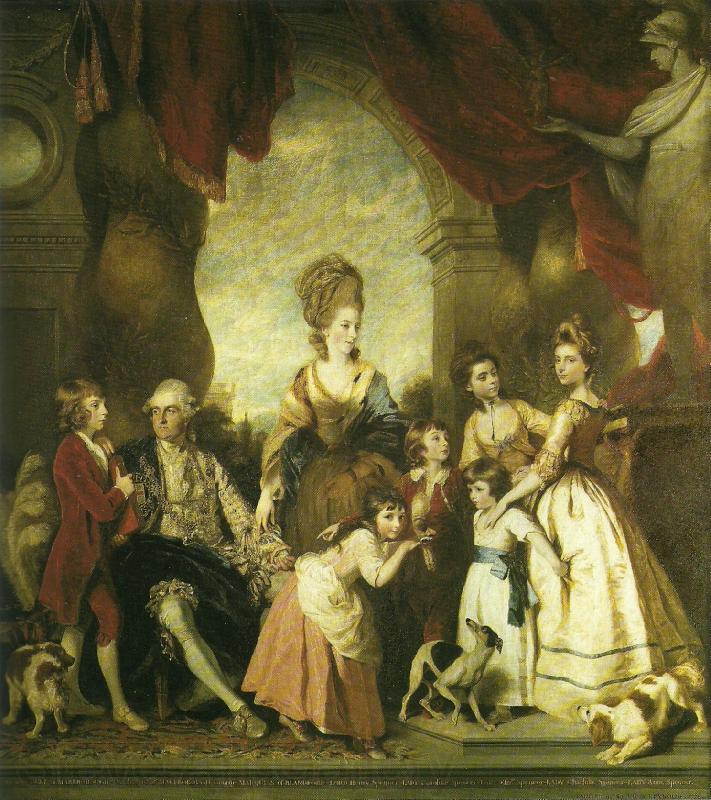 Sir Joshua Reynolds the marlborough family